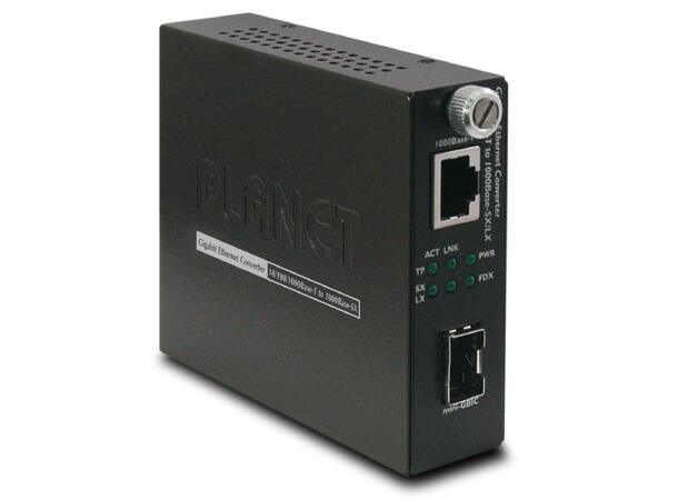 GST-805A GigE Smart Media Converter SFP Port, 10/100/1000Base-T 